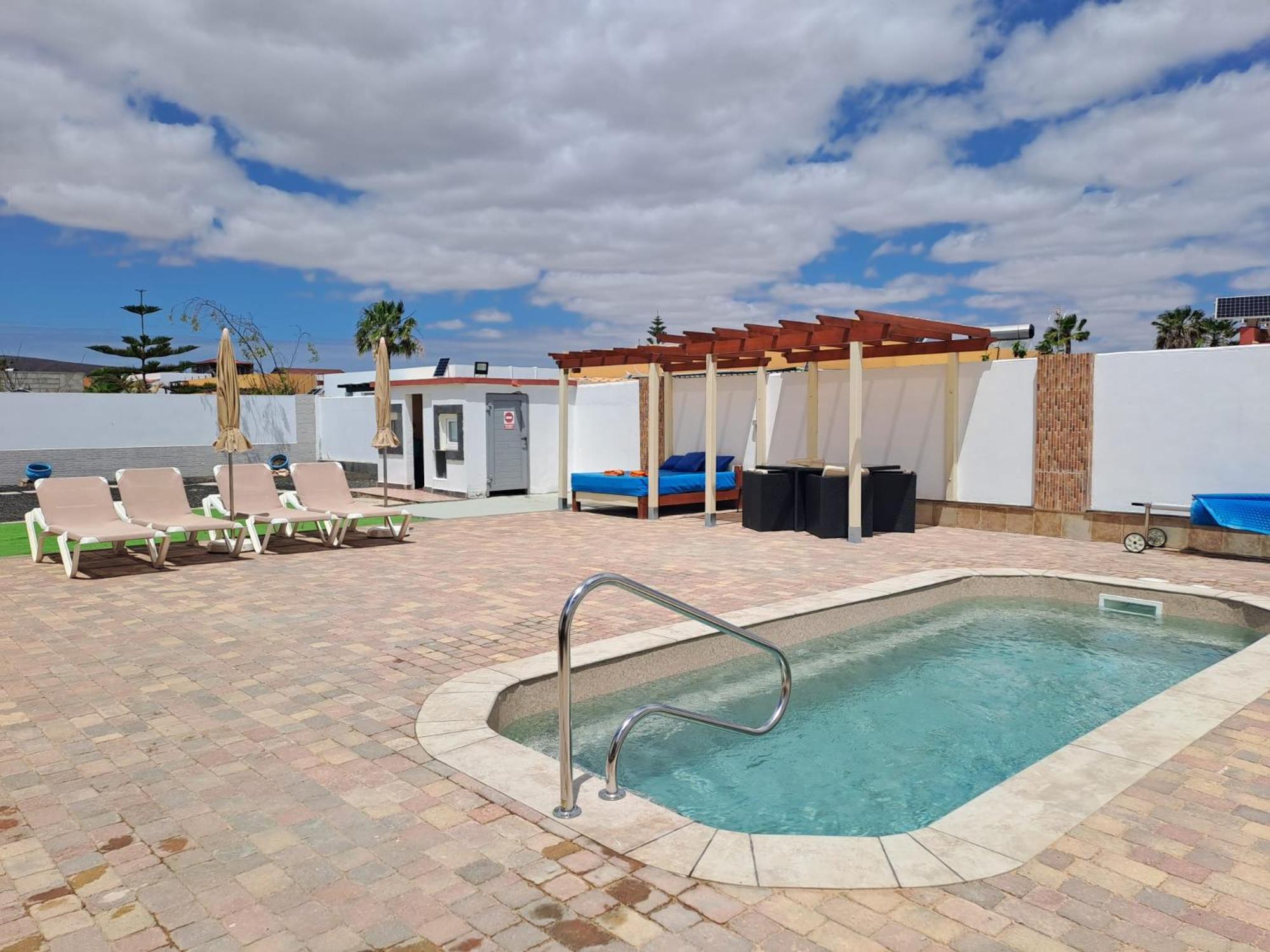 Villa Experience Heated Salty Water Pool Caleta De Fuste Exterior foto